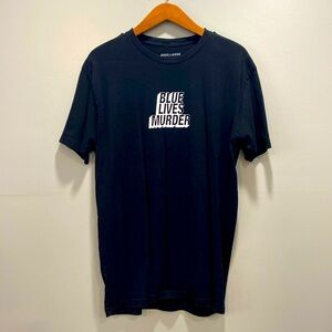 AHUS Blue Lives Murder Graphic T-Shirt